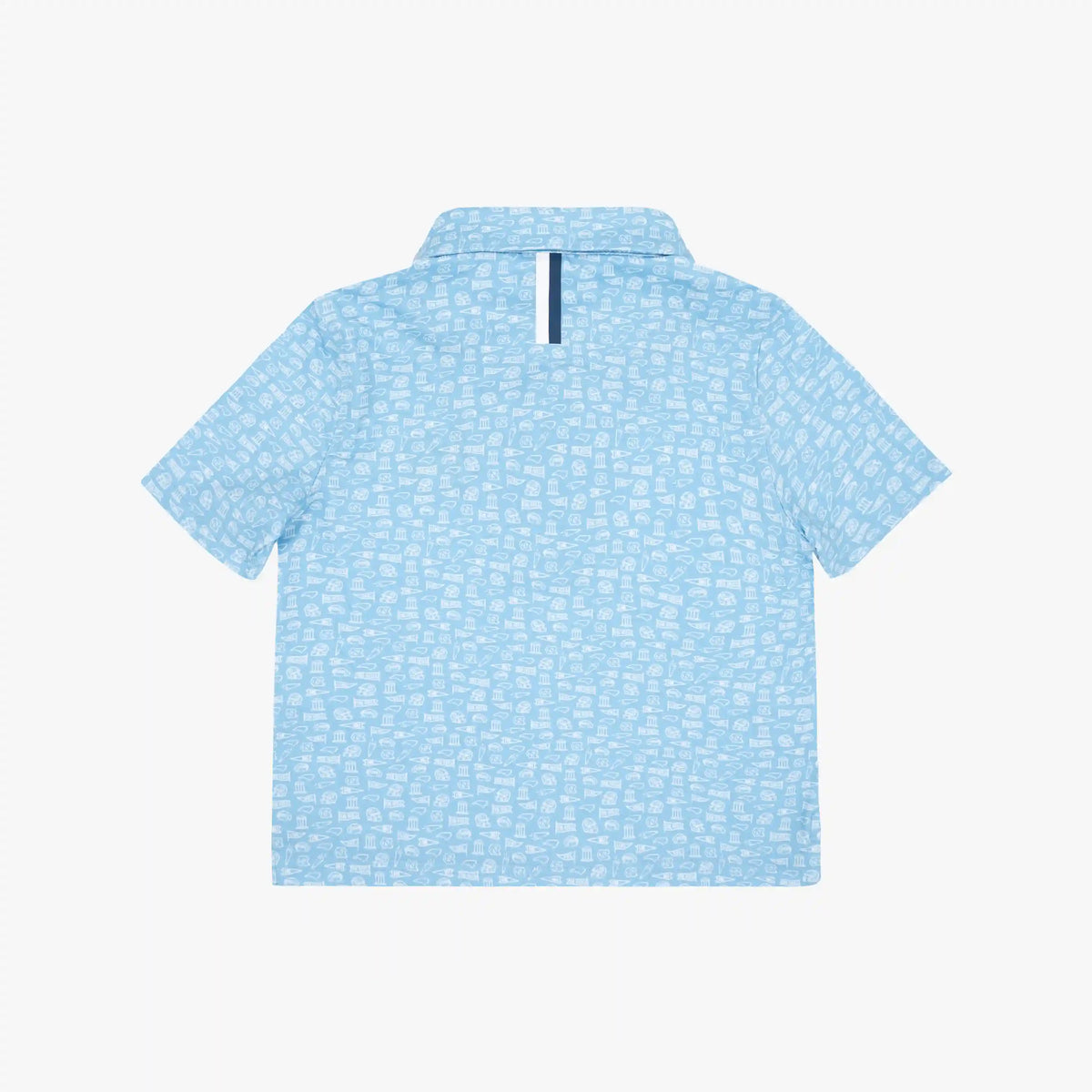 The Lil' UNC Gameday 2.0 | Collegiate Polo | The UNC Gameday 2.0 - Powder Blue/White - 1