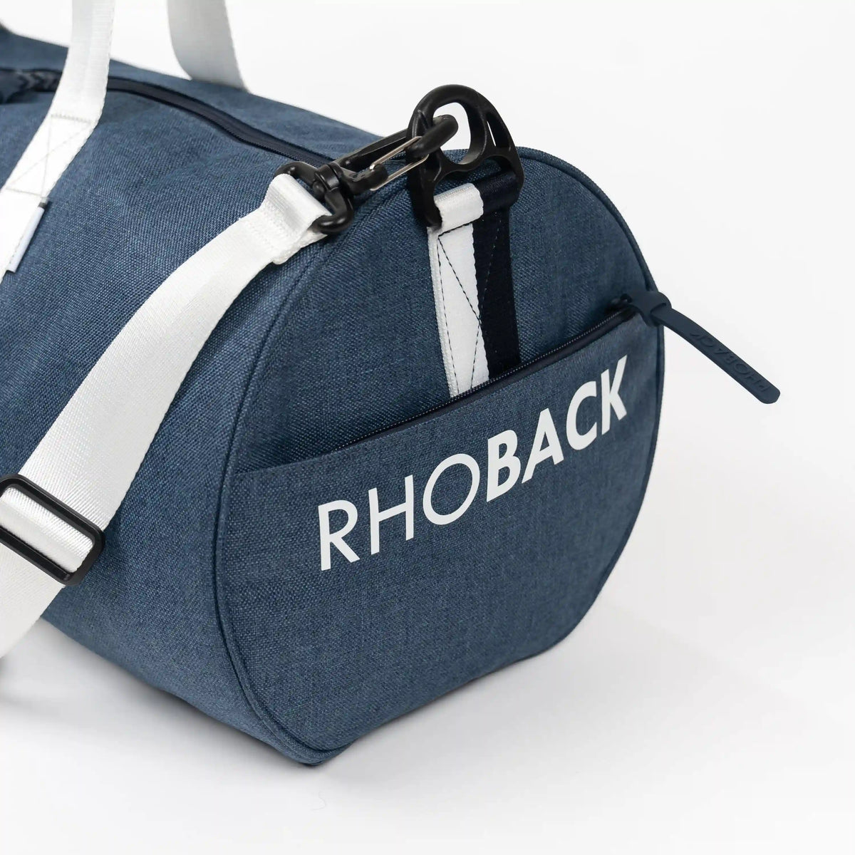 Homecourt Duffle | Heather - Slate Blue/White