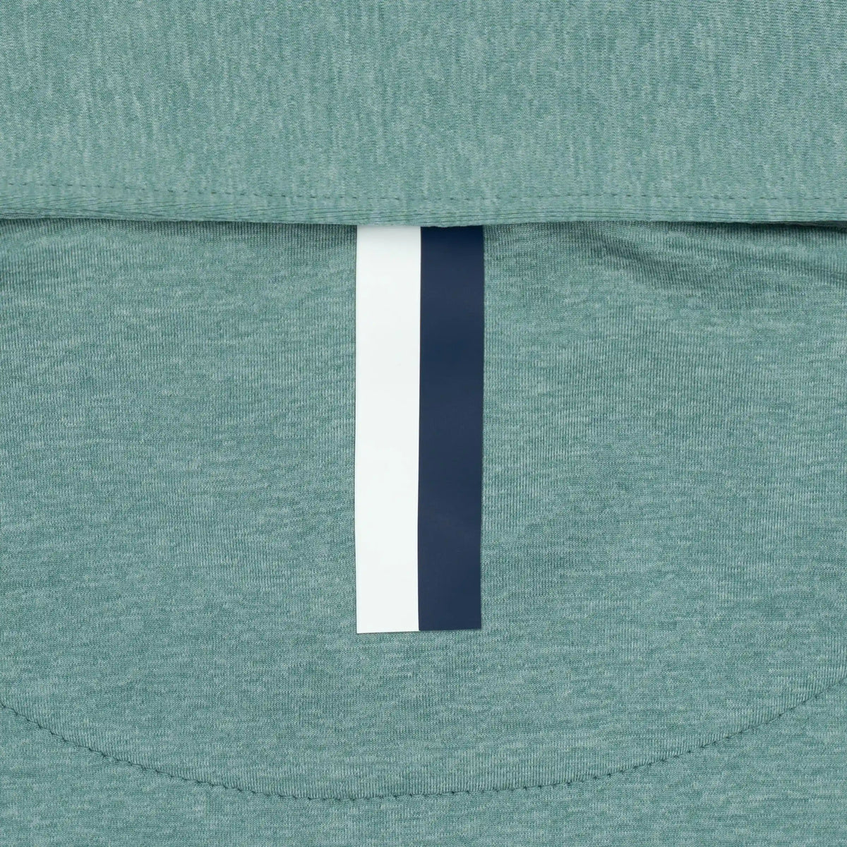 Heather | Performance Polo | Heather - Bullfrog Green/White