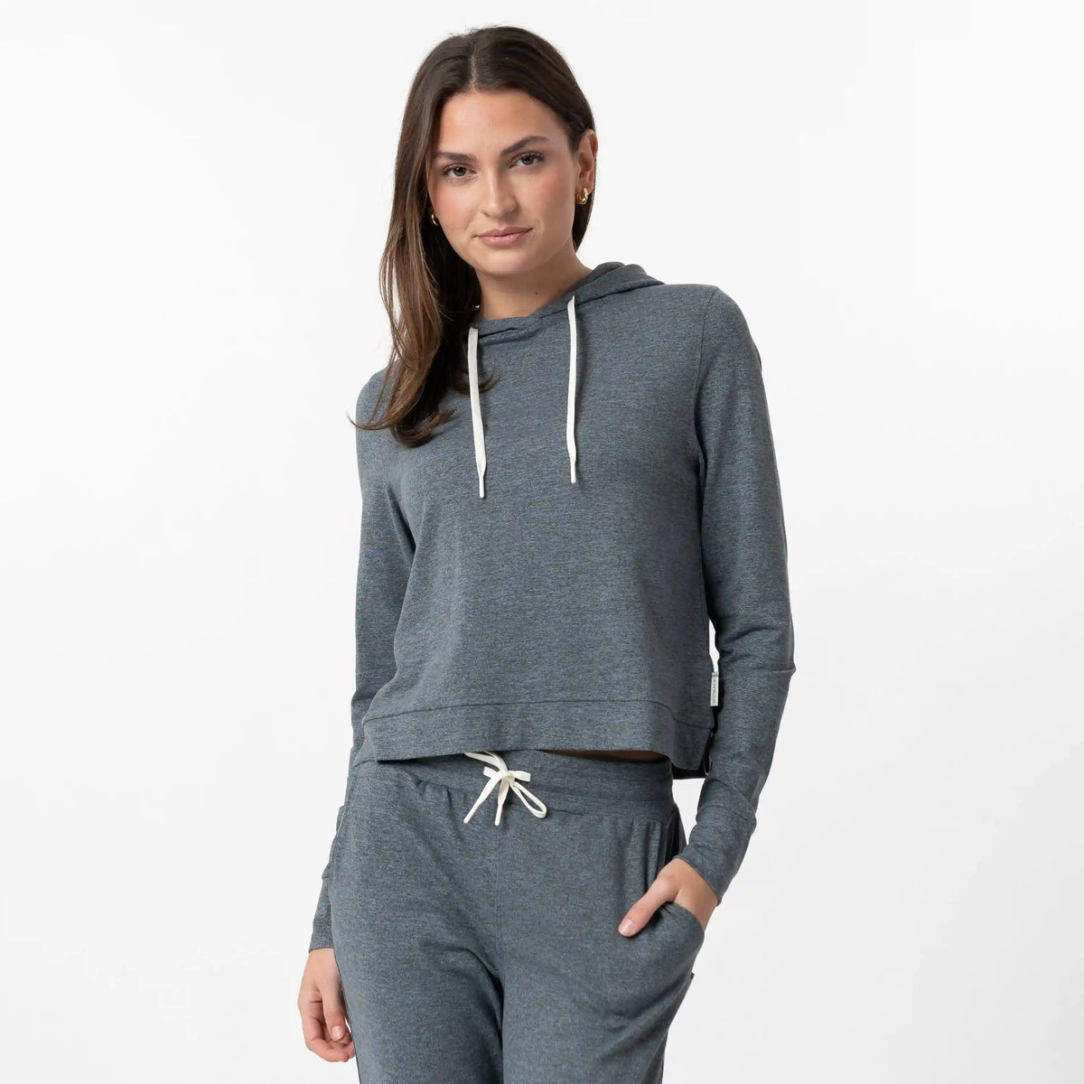 Tempo Performance Hoodie | Heather - Charcoal Grey/Thunder Grey