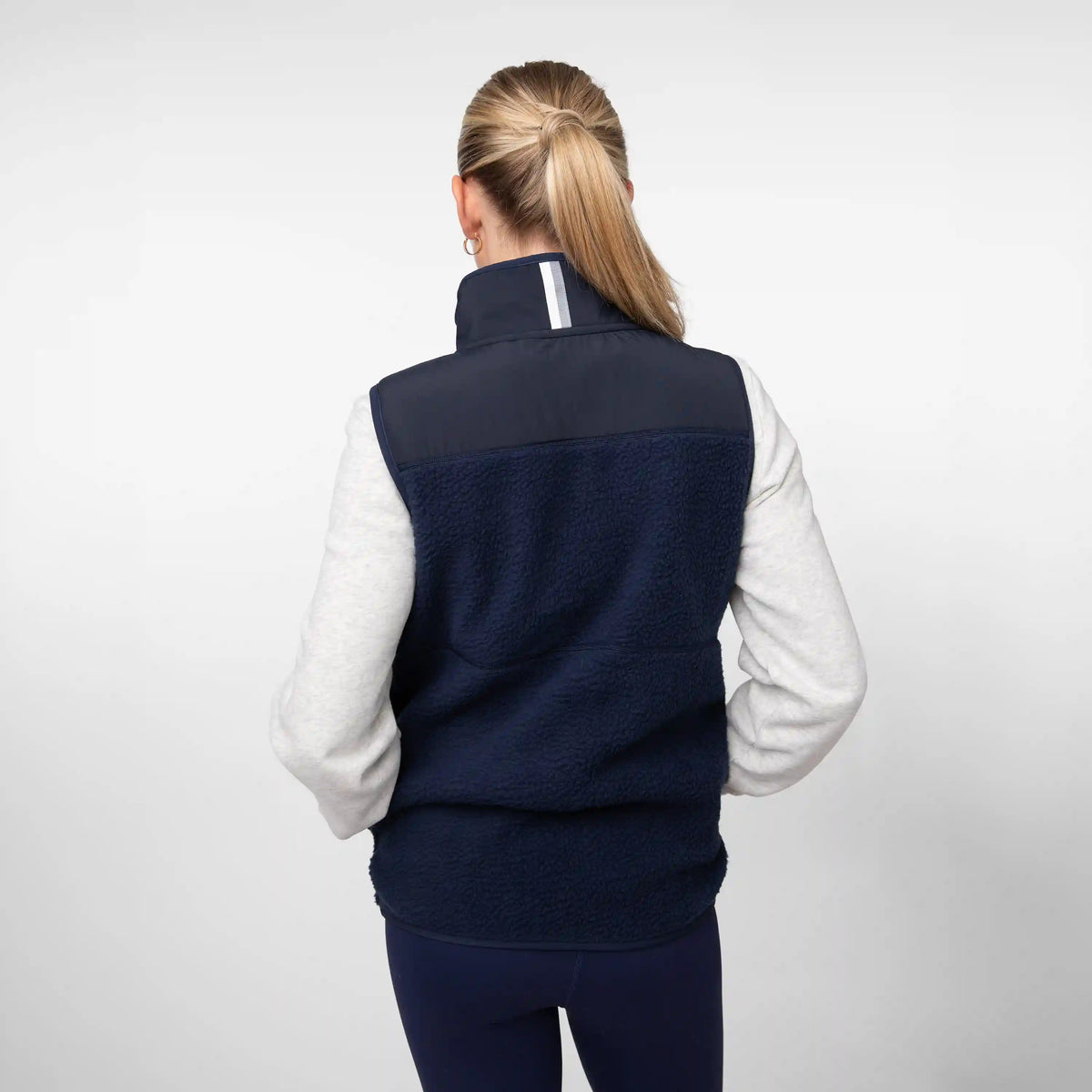 Summit Crest Full-Zip Vest | Solid - Fleet Navy (Women's)