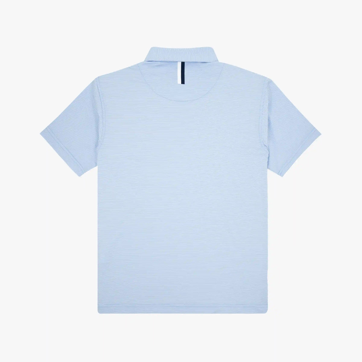 The Youth Crispy Stripe | Performance Polo | The Crispy Stripe - Oxford Blue/White