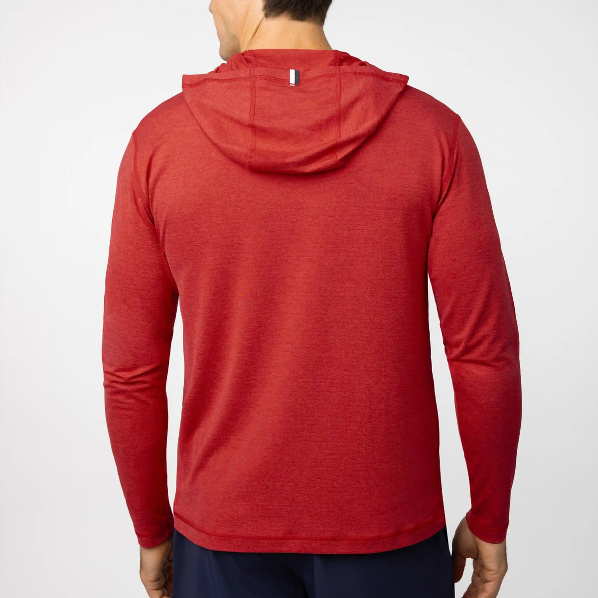 Blitz Tech Hoodie 2.0 | Heather - Poinsettia Red/Poinsettia Red