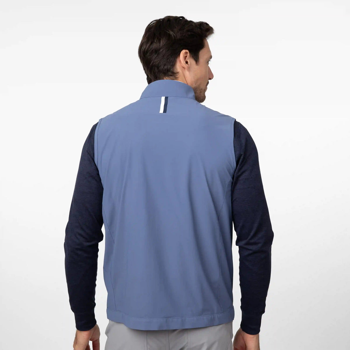 Brookline Lightweight Vest | Solid - Coastal Blue/Fleet Navy