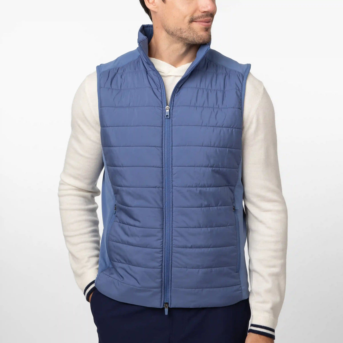Fulton Performance Vest | Solid - Coastal Blue