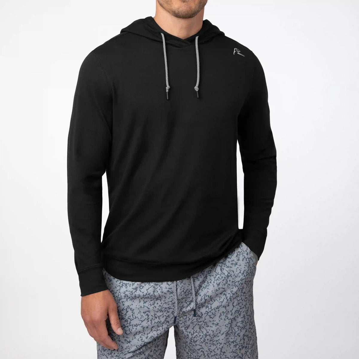 Hesi Performance Hoodie | Solid - Midnight Black