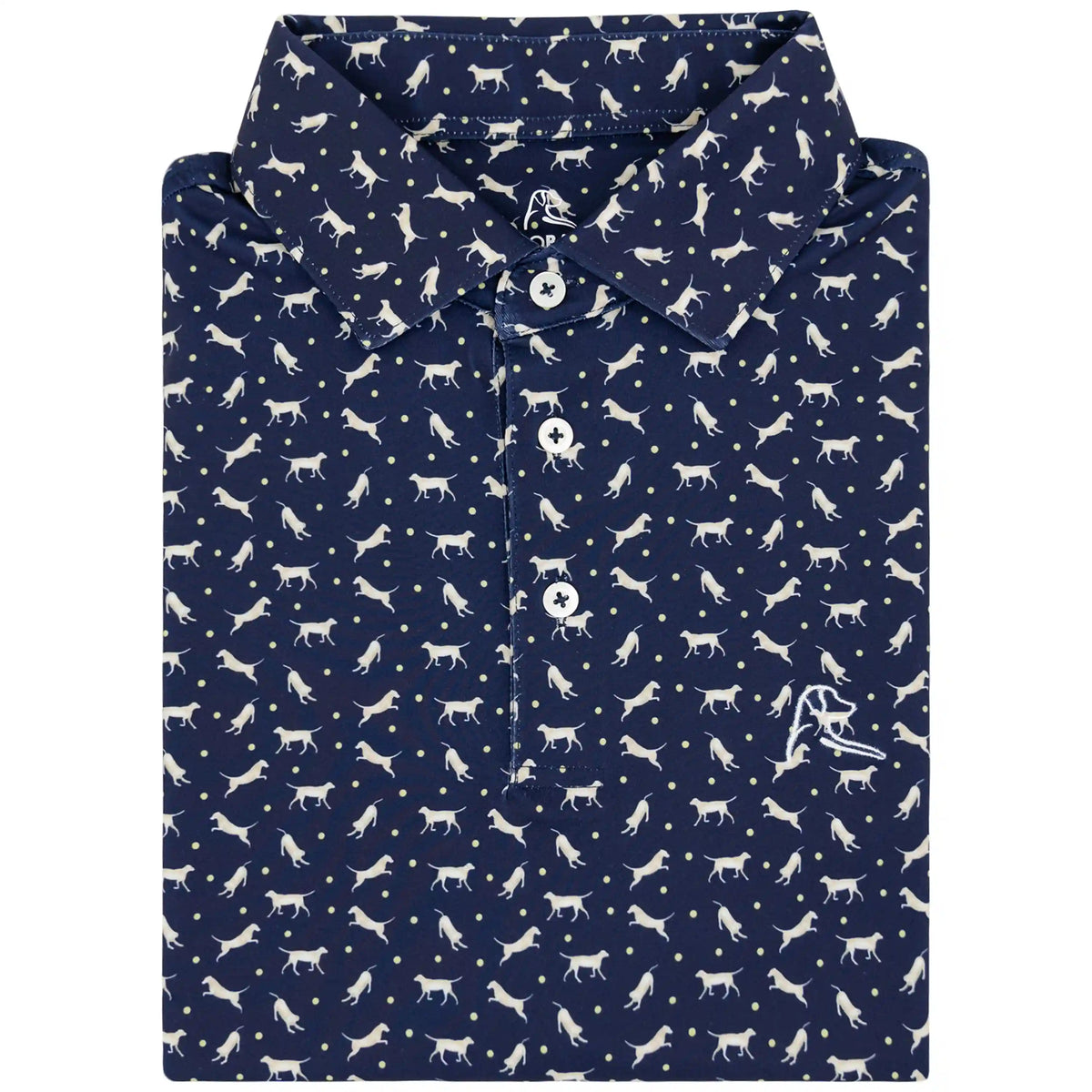 The Yellow Lab | Performance Polo | The Yellow Lab - Admiral Navy
