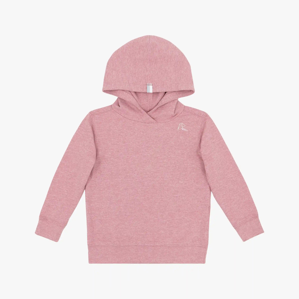 Lil' Hesi Performance Hoodie | Heather - Dusk Pink/Lotus Pink