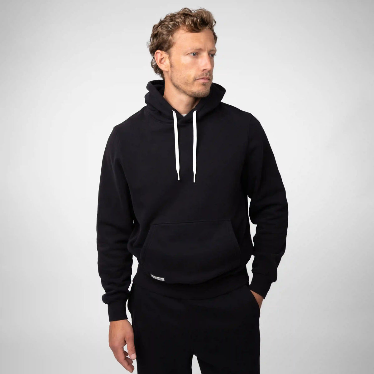 Ready Hoodie | Solid - Midnight Black