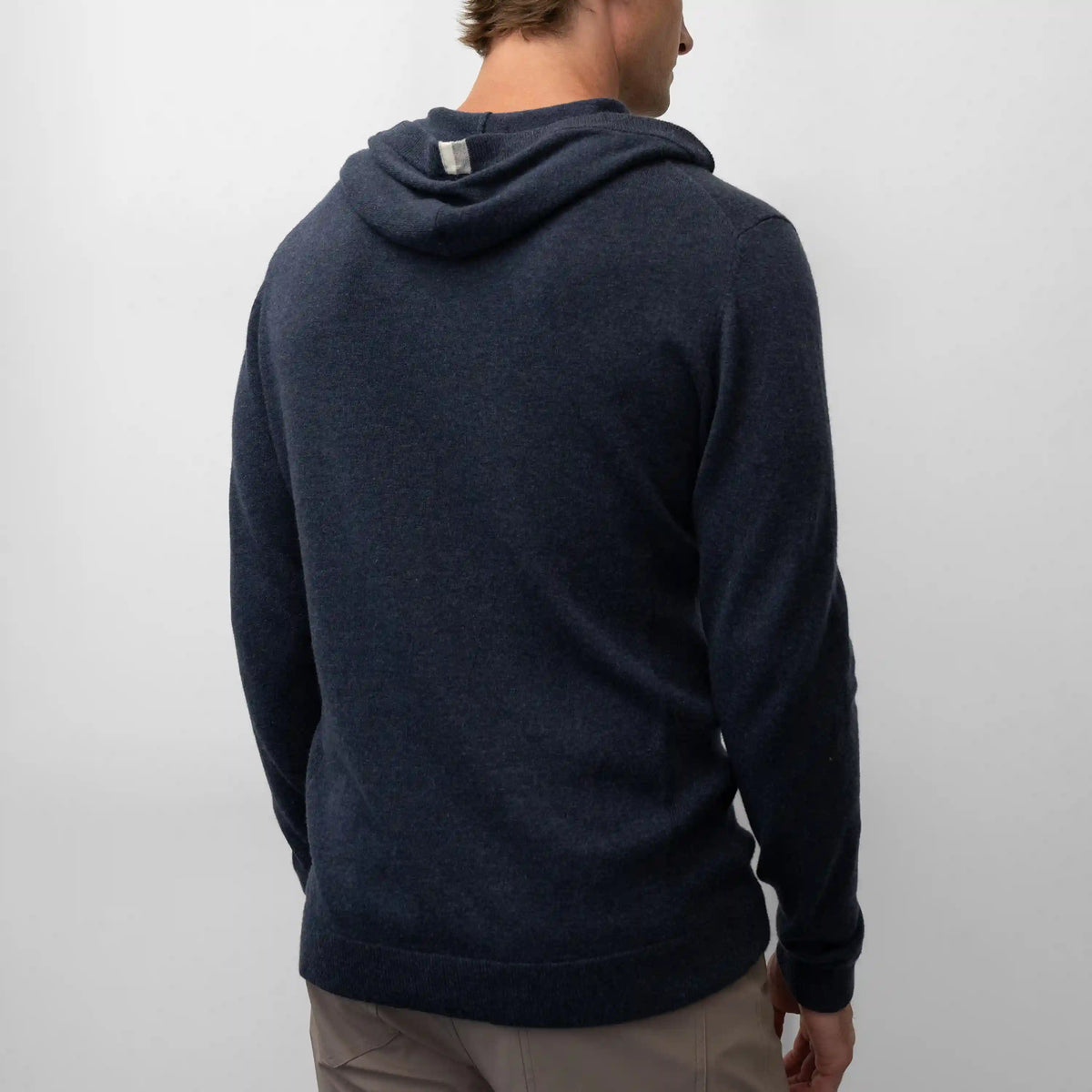 Hogan Sweater Hoodie | Heather - Annapolis Blue/Annapolis Blue
