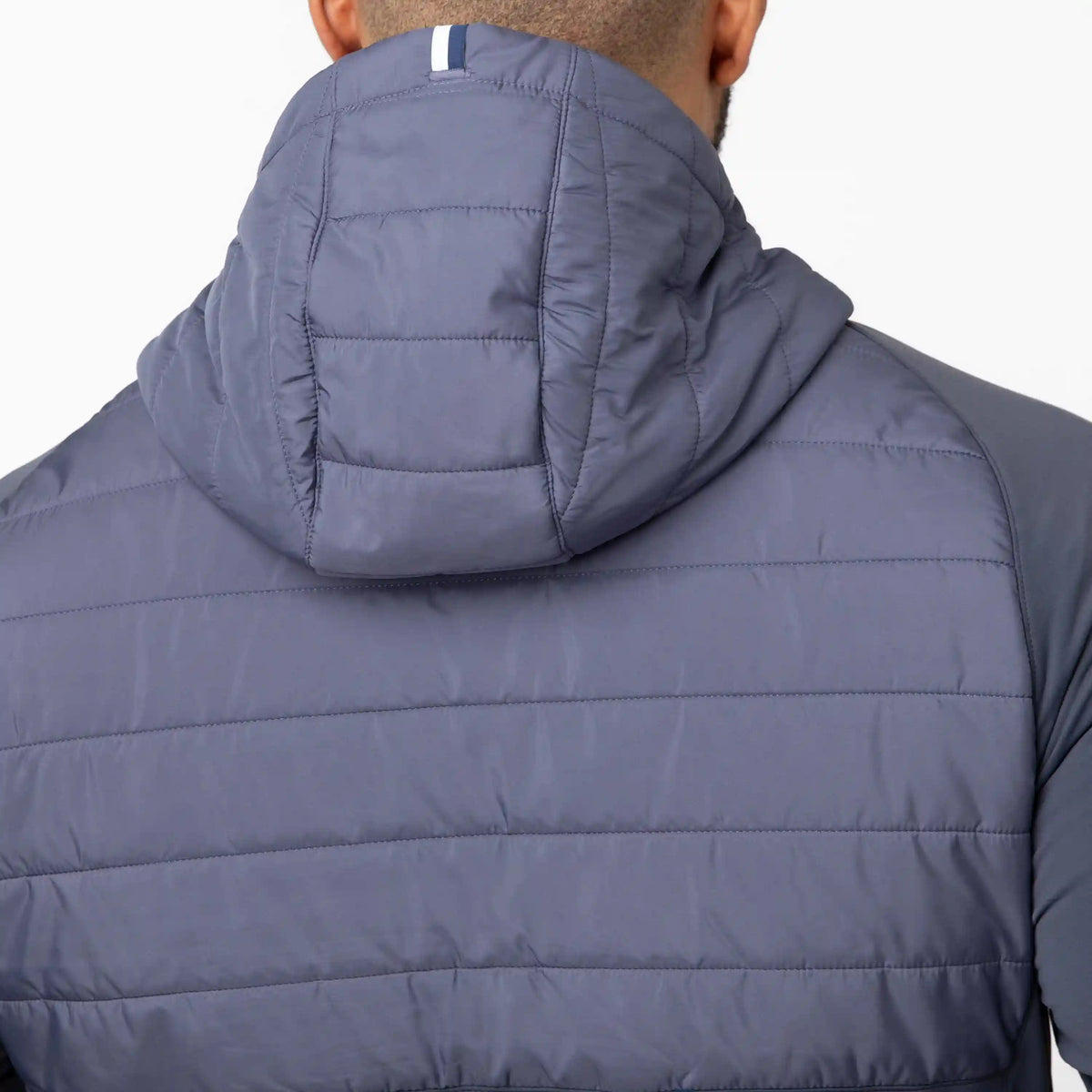 Fulton Hybrid Half-Zip Hoodie | Colorblock - Postgame Grey/Everest Grey