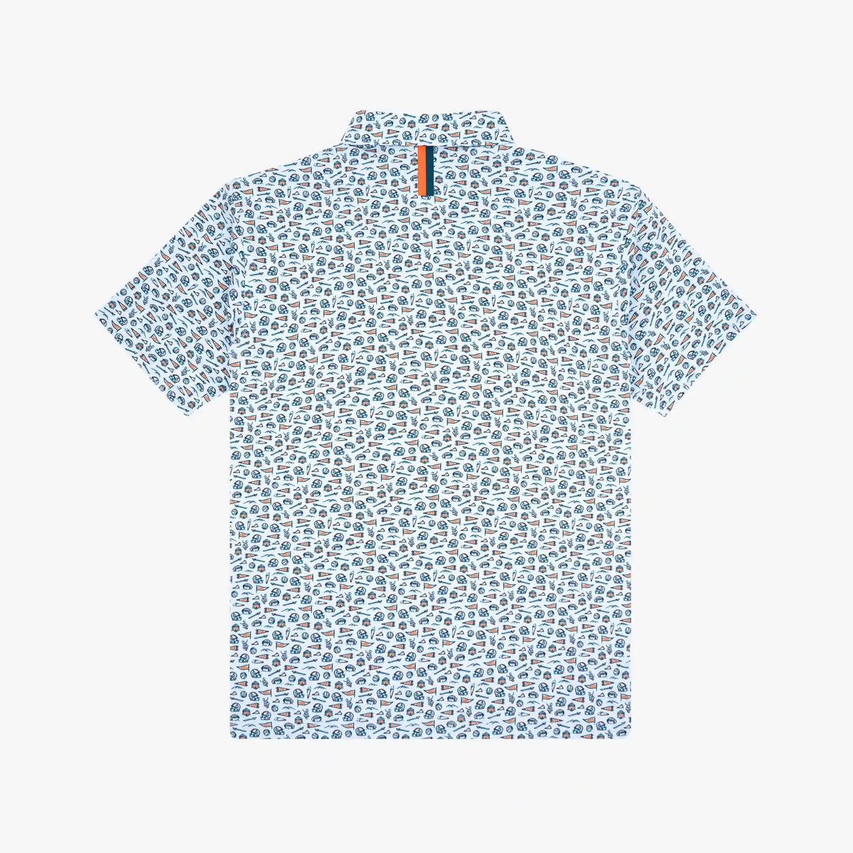 The Youth UVA Gameday 2.0 | Collegiate Polo | The UVA Gameday 2.0 - White/Admiral Navy - 1