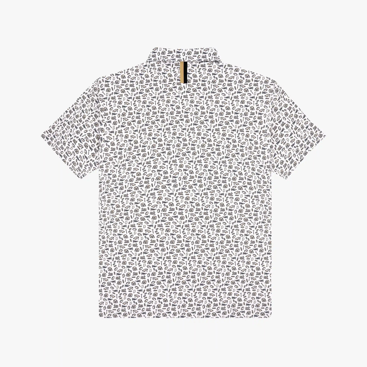 The Youth Purdue Gameday | Collegiate Polo | The Purdue Gameday - White/Black - 1