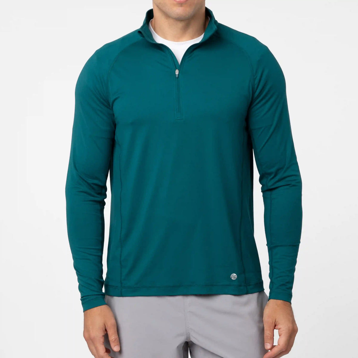 Tailwind Performance Q-Zip | Solid - Midnight Green