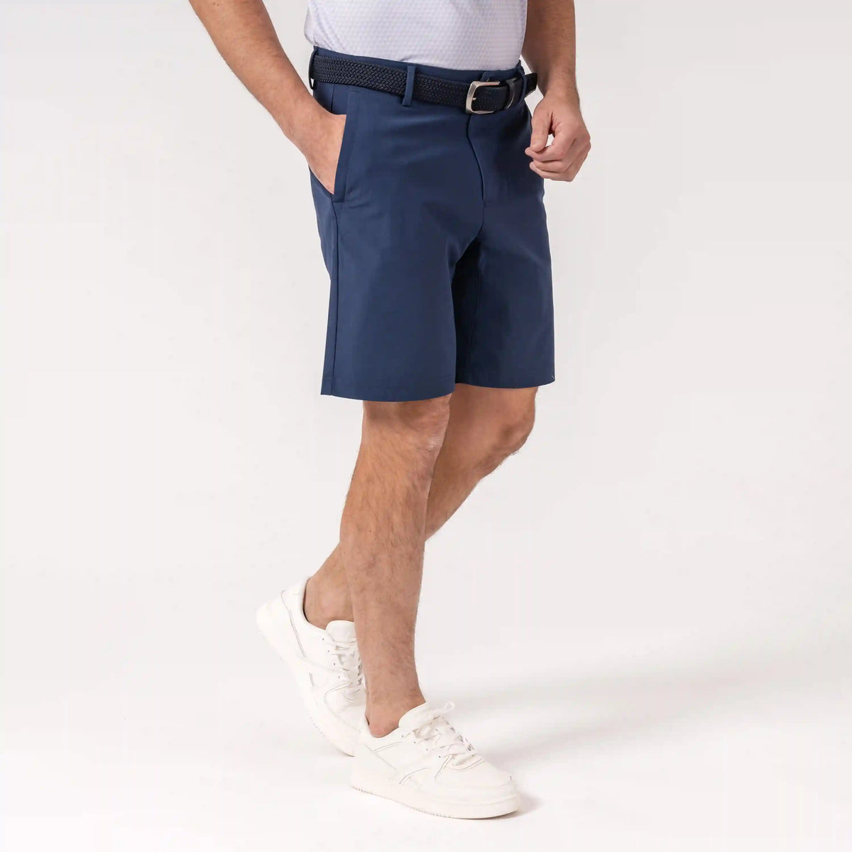 Looper Delta Short | Solid - Fleet Navy