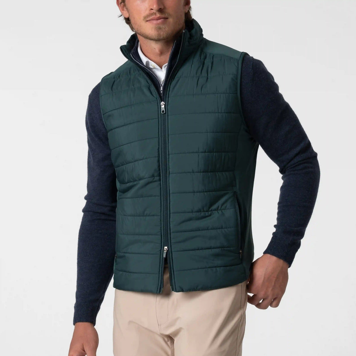 Fulton Performance Vest | Solid - Ponderosa Green