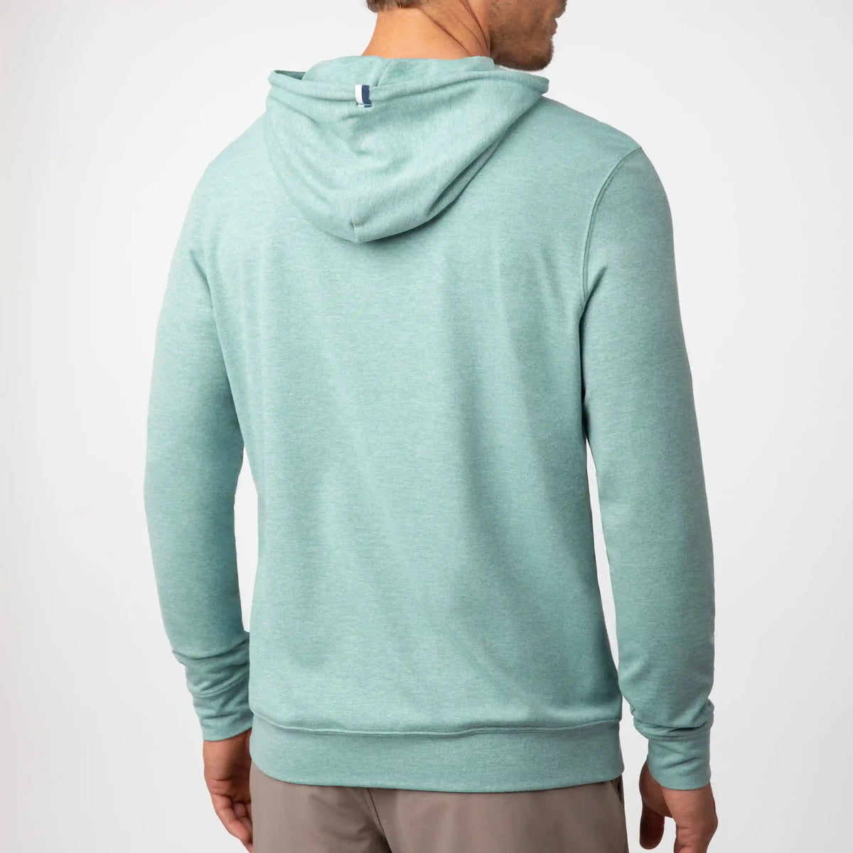 Hesi Performance Hoodie | Heather - Bullfrog Green/Antigua Green