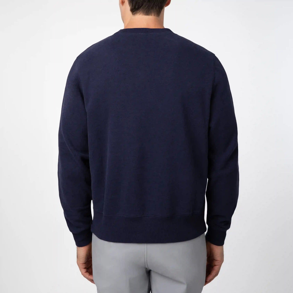 Ready Crewneck | Heather - Indigo Blue