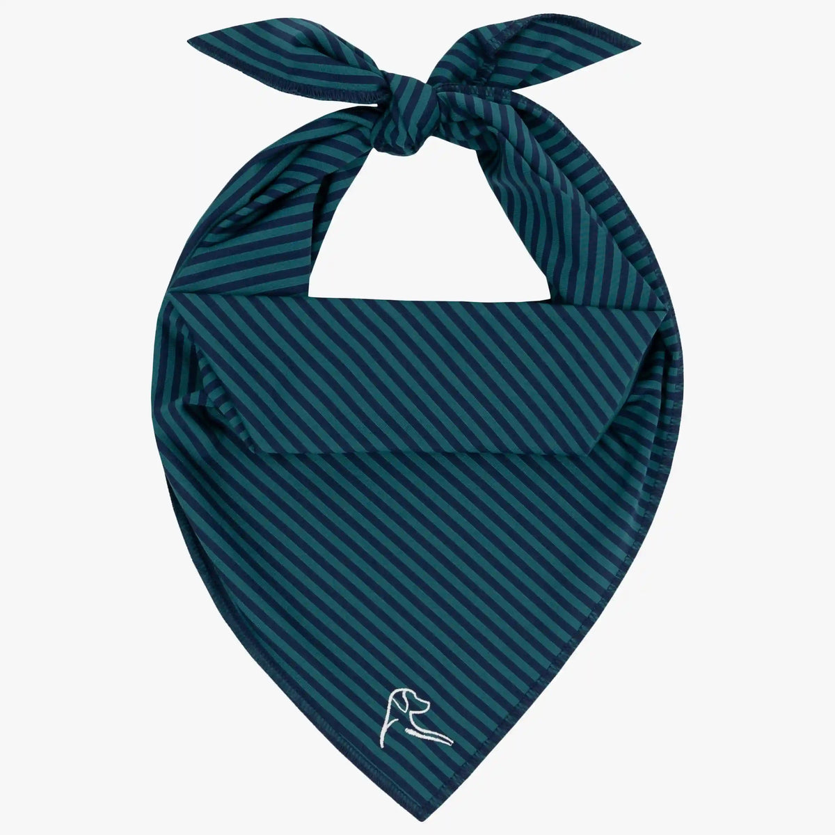 The Birdie Stripe | Performance Bandana | The Birdie Stripe - Midnight Green/Fleet Navy
