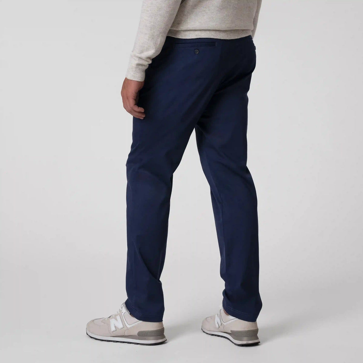 Preston Stretch-Cotton Pant | Solid - Fleet Navy