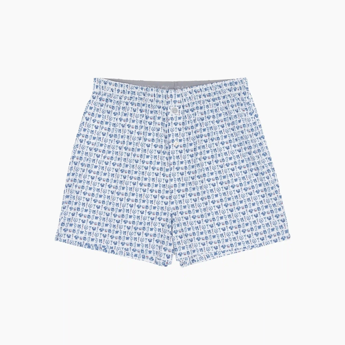 Breeze Performance Boxer | The Hair Of The Dog - White/Short Stop Blue