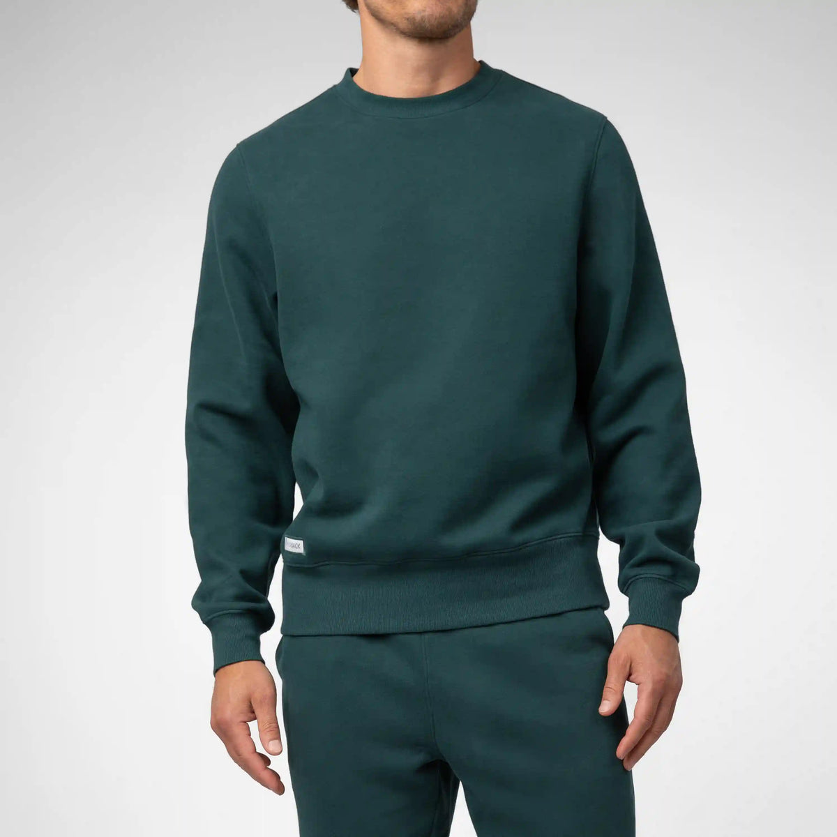 Ready Crewneck | Solid - Ponderosa Green