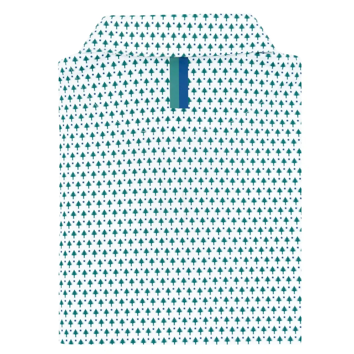 The Vacationland | Performance Polo | The Vacationland - White/Emerald Green