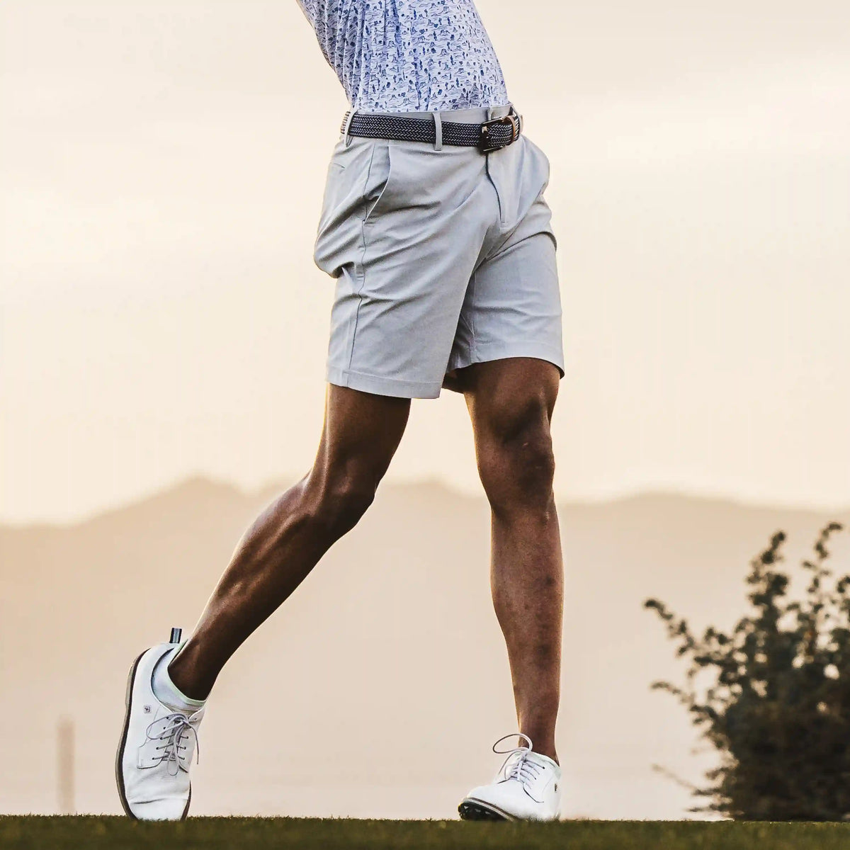 Looper Delta Short | Solid - Stratus Grey