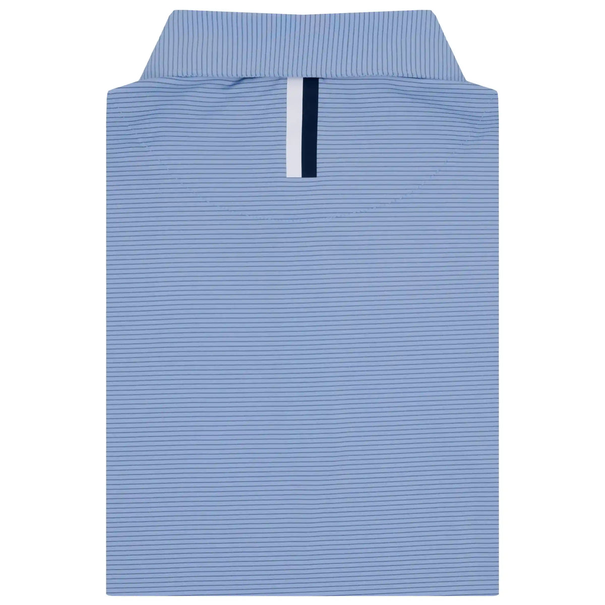 The Shell Stripe | Performance Polo | The Shell Stripe - Oxford Blue/Coastal Blue