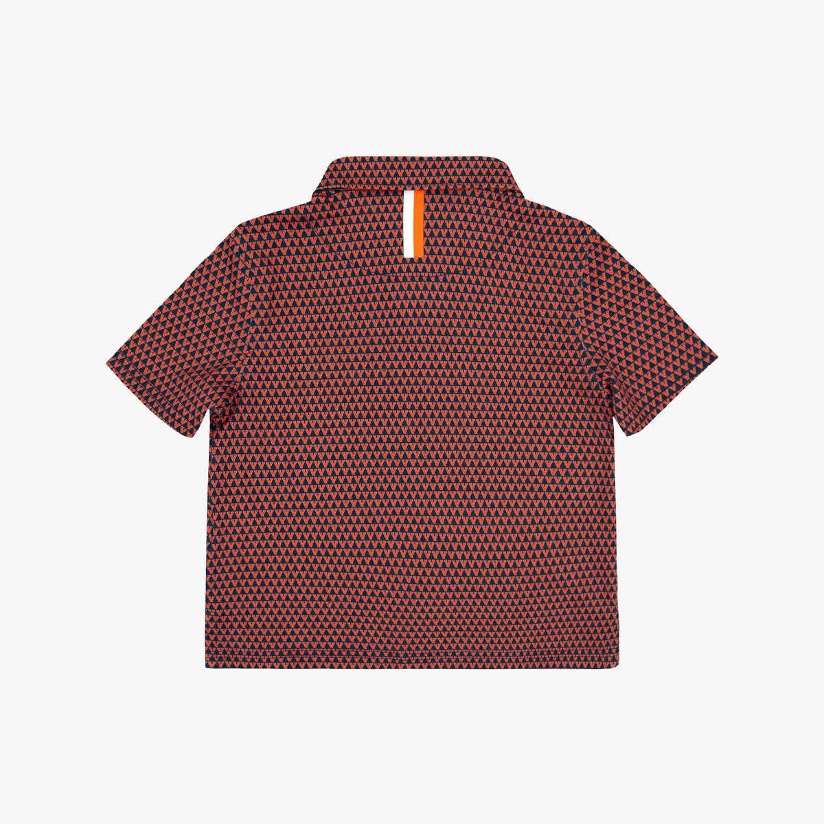 The Lil' UVA Icon | Collegiate Polo | The UVA Icon - Admiral Navy/Blaze Orange