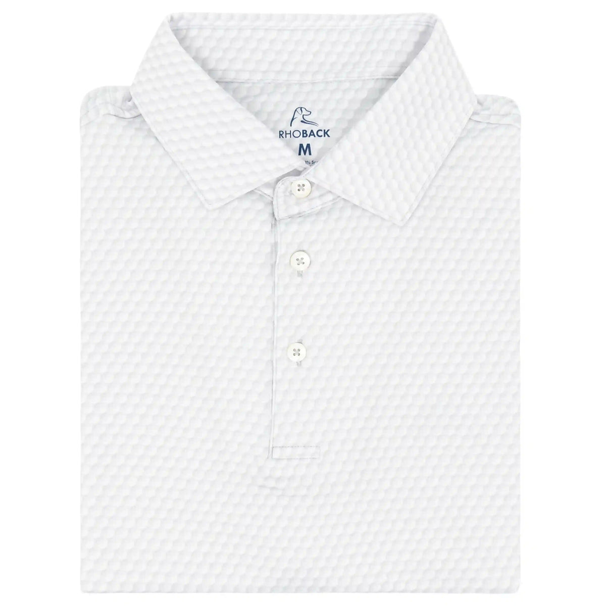 The Be The Ball | Performance Polo | The Be The Ball - White