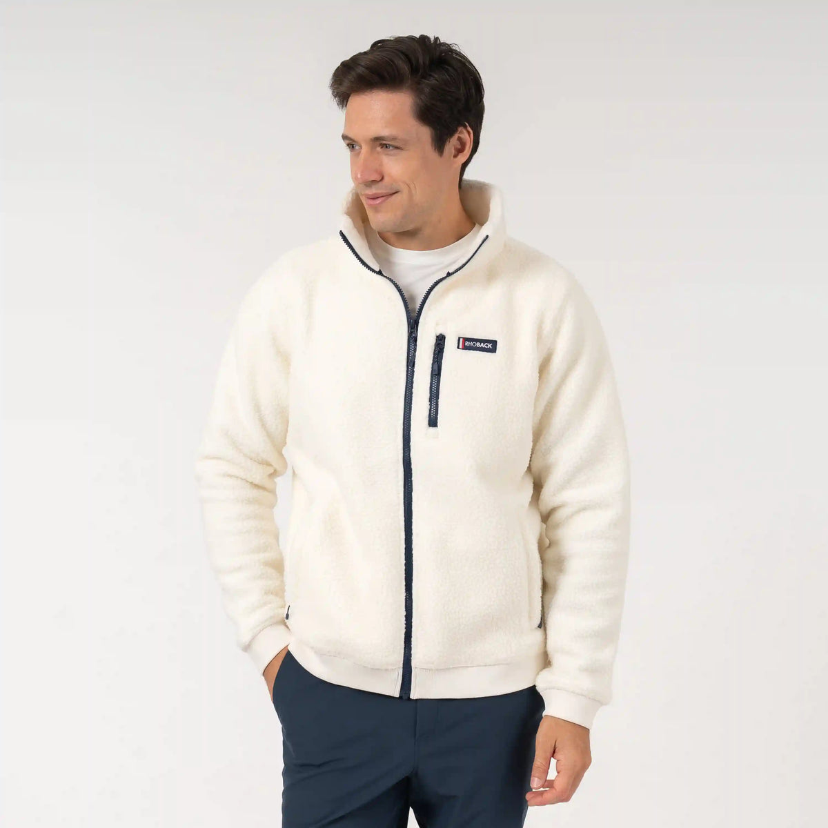 Summit Fleece Full-Zip | Solid - Ivory