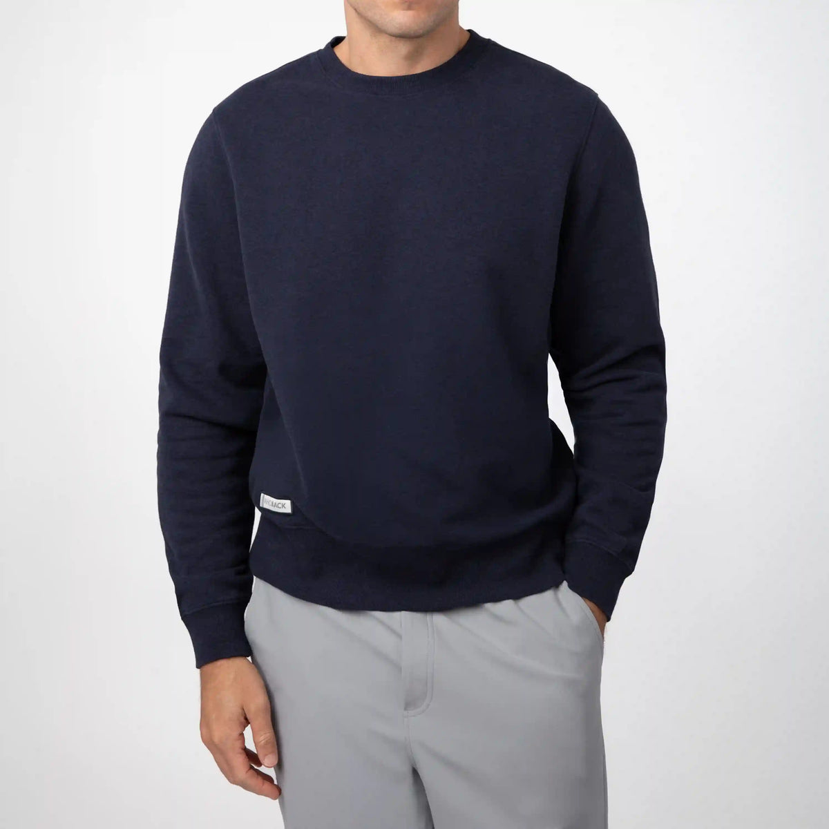 Ready Crewneck | Heather - Indigo Blue