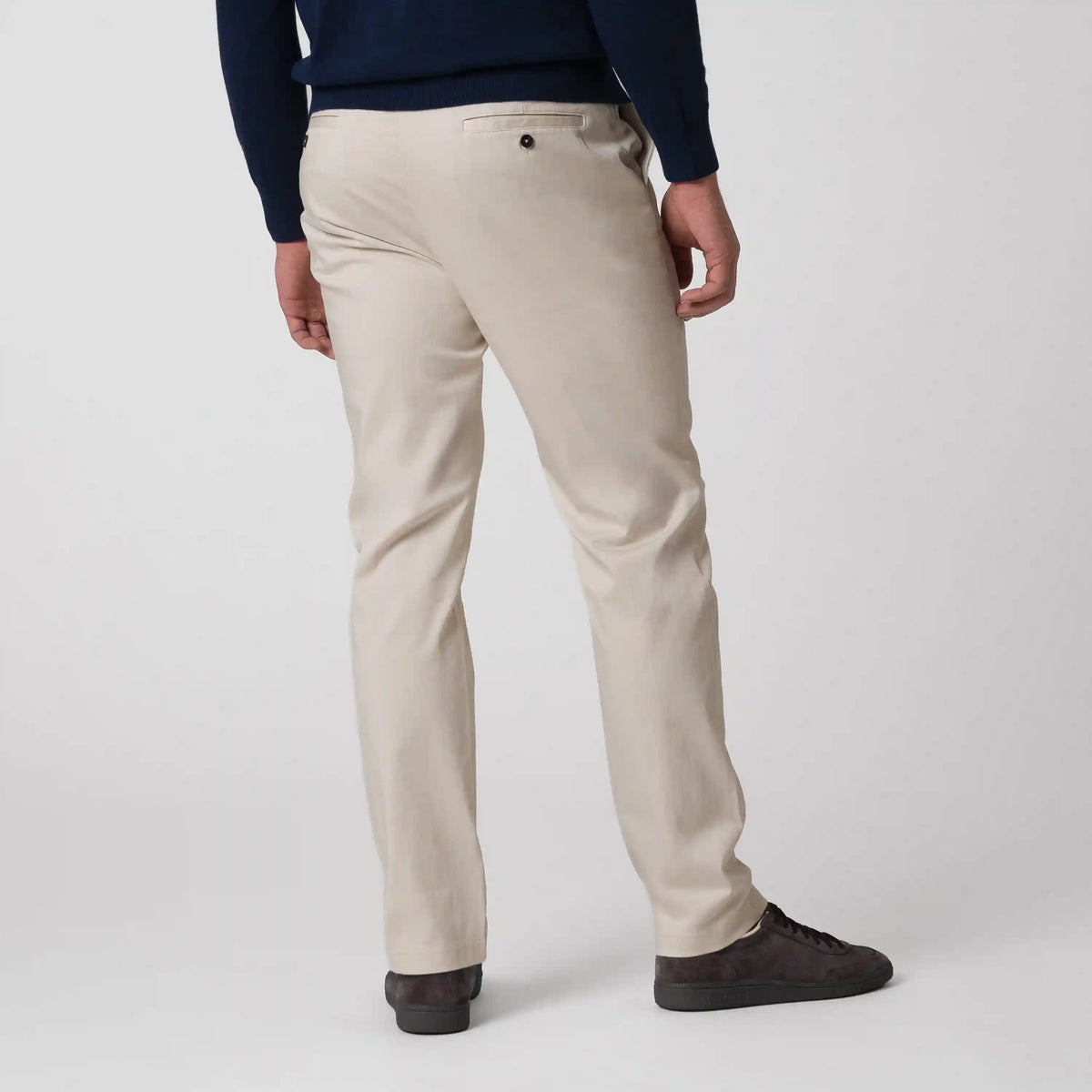 Preston Stretch-Cotton Pant | Solid - Stone