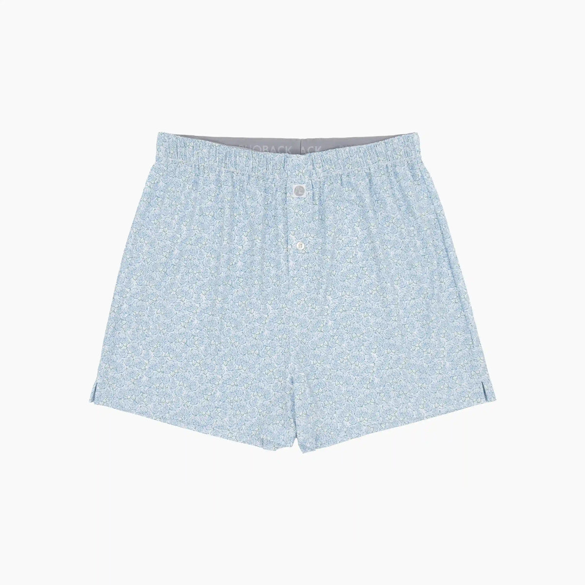Breeze Performance Boxer | The Blooming Hydrangea - White/Lake Blue