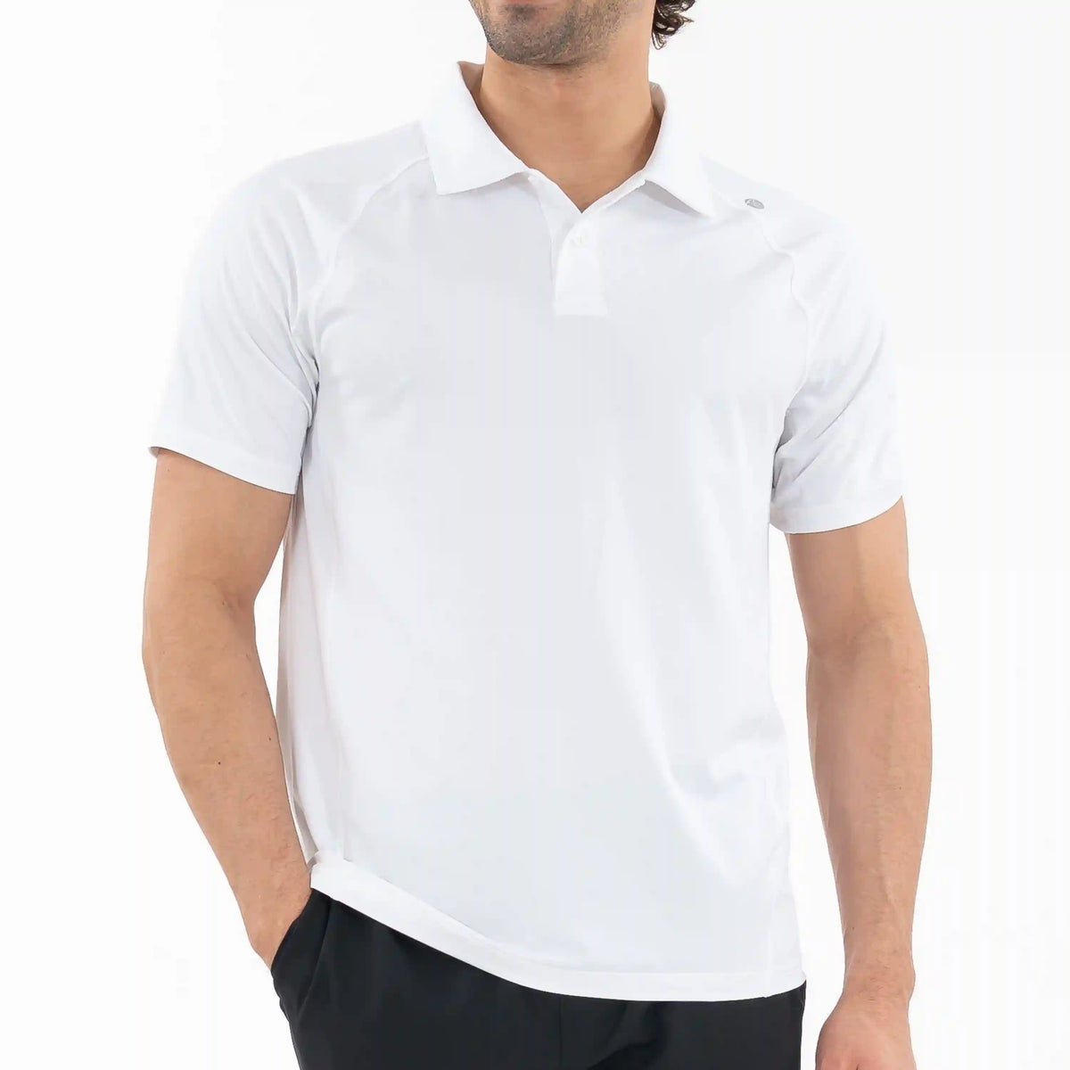 Blitz Tech Polo | Solid - White