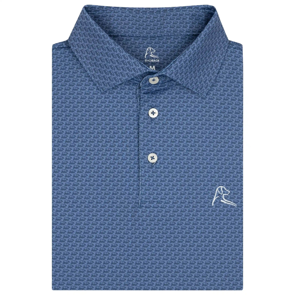 The Grizz | Performance Polo | The Grizz - Dusk Blue/Fleet Navy
