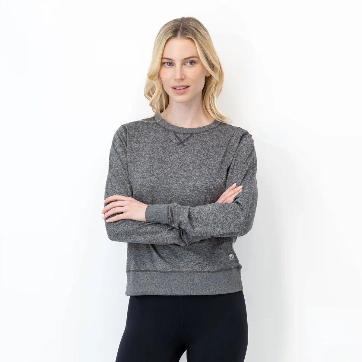 Swift Performance Crew | Heather - Owl Grey/Ash Grey