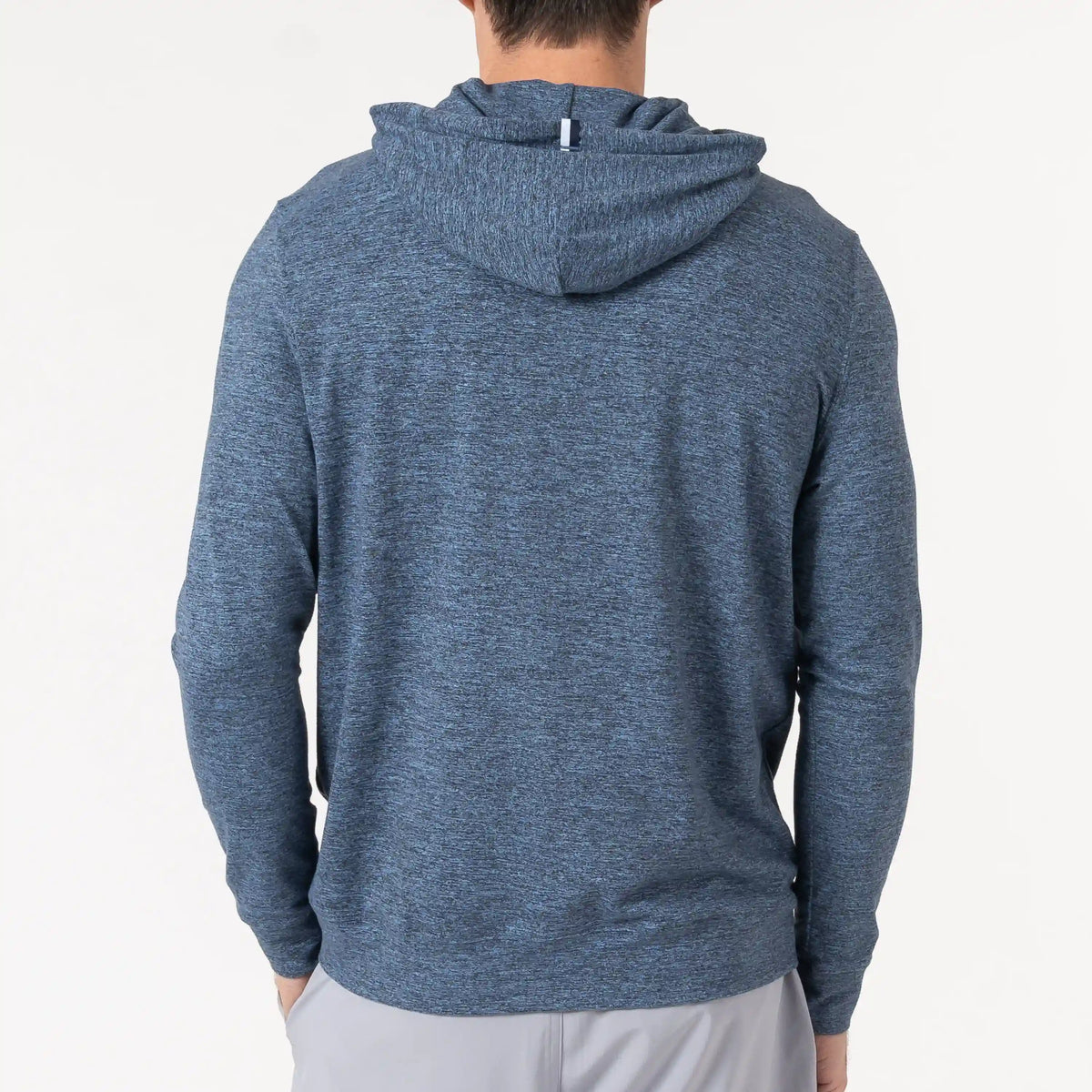 Hesi Performance Hoodie | Heather - Zone Blue/Fleet Navy