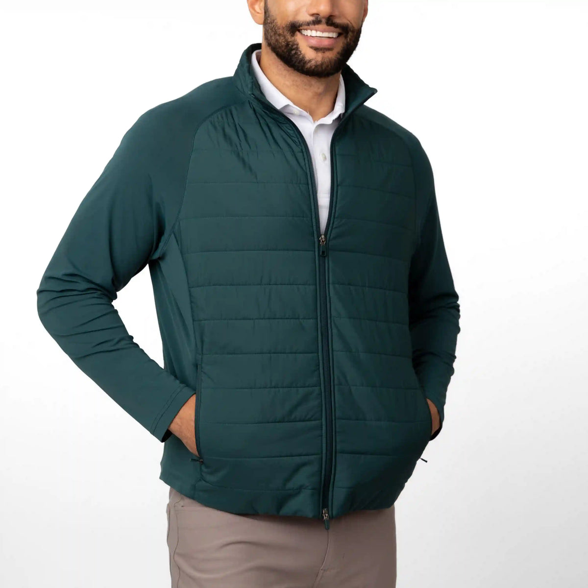 Fulton Hybrid Jacket | Solid - Ponderosa Green