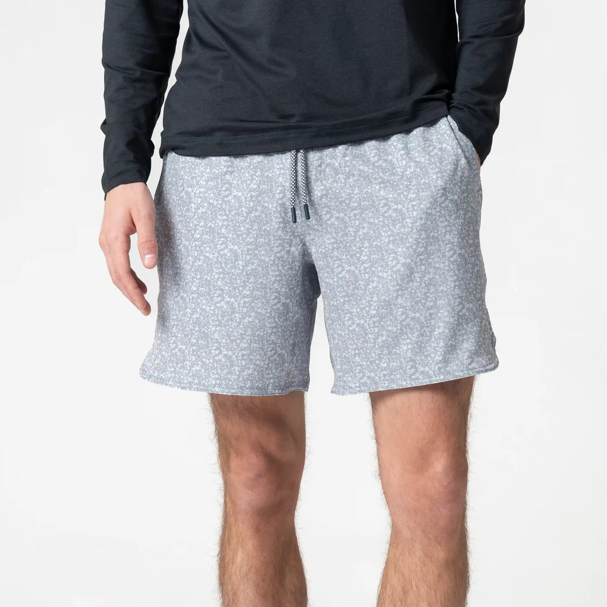 Grit Gym Short - 7" | The Viper - Cool Grey/Gullwing Grey