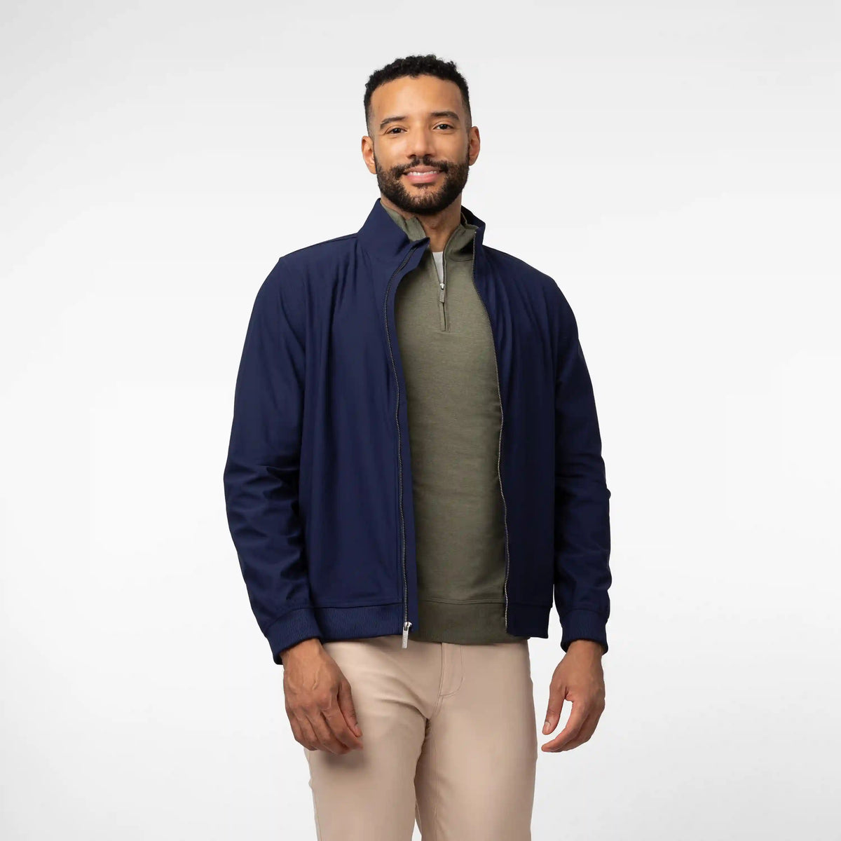 Delta Bomber Jacket | Solid - Fleet Navy