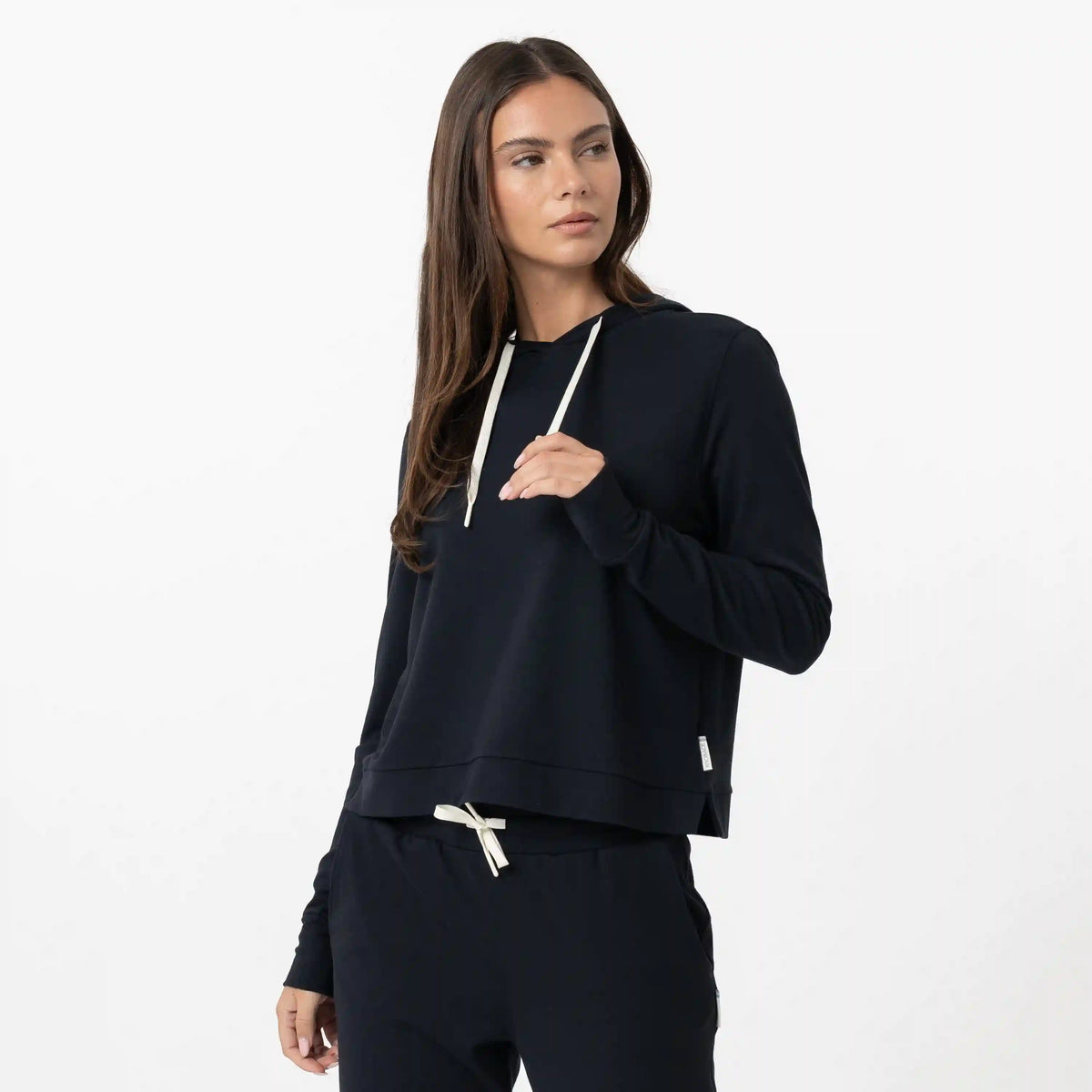 Tempo Performance Hoodie | Solid - Midnight Black